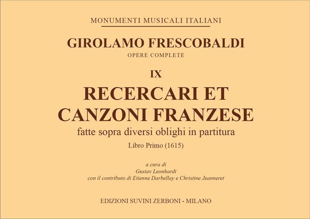 Recercari et canzoni franzese